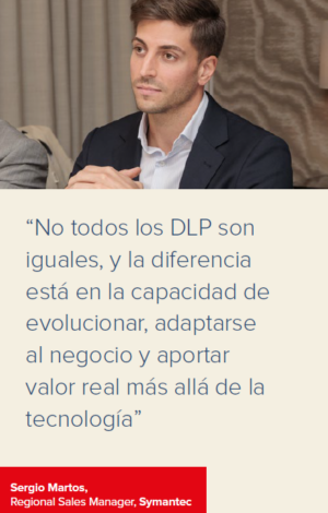 Sergio martos Symantec Almuerzo